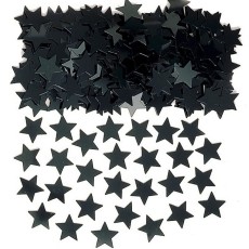 Black Star Foil Confetti