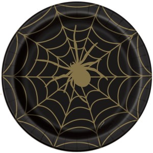 Black & Gold Spiderweb