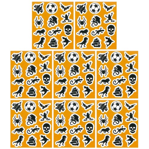 Boy Sticker Sheets (x8)