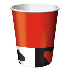 Card Night Paper Cups (8 Pack)
