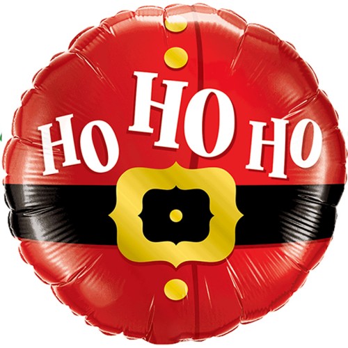 Christmas Ho Ho Ho Santa 18" Foil Balloon