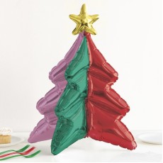 Christmas Tree 22.5" Foil Balloon Centrepiece