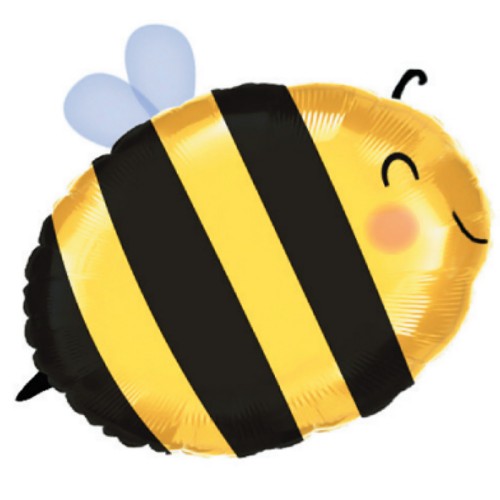 Cute Smiley Bumble Bee 18" Foil Balloon