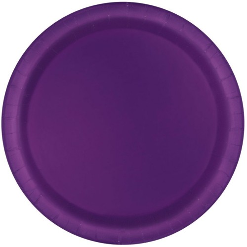 Deep Purple 9" Plates (16 Pack)