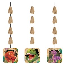 Dino Blast Hanging Cutouts (3 Pack)