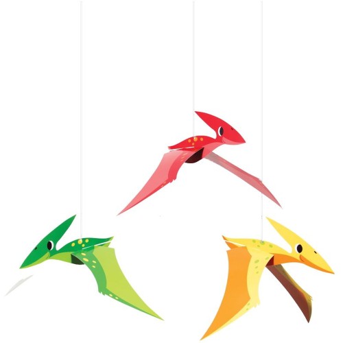 Dino Party 3D Hanging Cutouts (3 Pack)