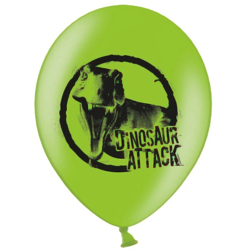 Dinosaur Attack 11" Latex Balloons (6 Pack)