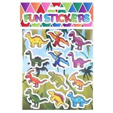 Dinosaur Stickers Sheets (x8 Packs)