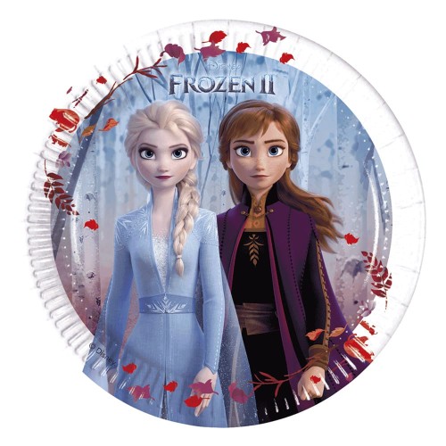 Disney Frozen 2 7” Plates (8 Pack)