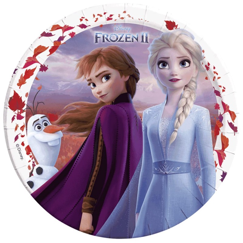 Plastic Disney 1546 1622 Frozen II 3 Piece PP Tableware Set 