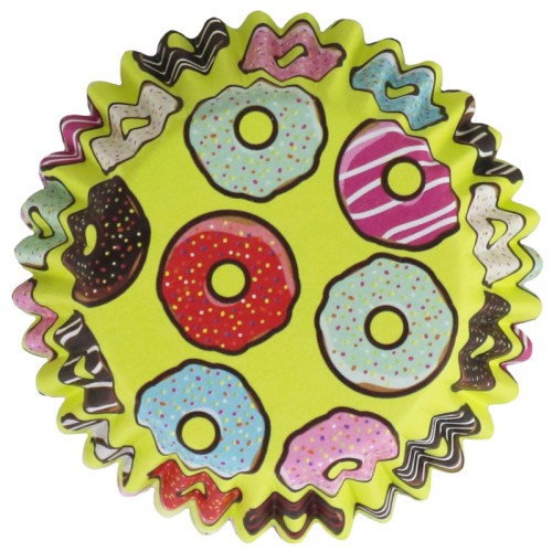 Doughnut Foil Lined Cupcake Cases (30 Pack)
