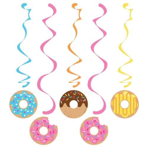 Doughnut Time Dizzy Danglers (5 Pack)