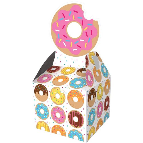 Doughnut Time Favour Boxes (8 Pack)
