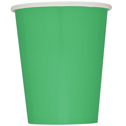 Emerald Green Cups (14 Pack)