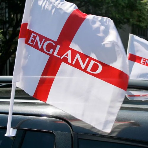 England St George Car Flag