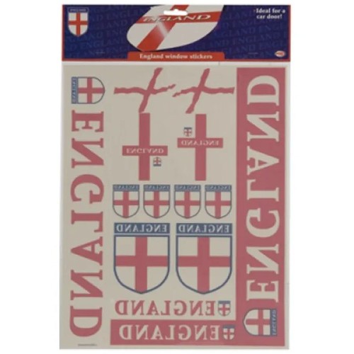 England St George Car Stickers