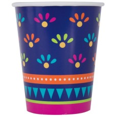 Fiesta Paper Cups (8 Pack)