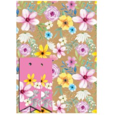 Floral Gift Wrap Sheets & Tags (2 Pack)