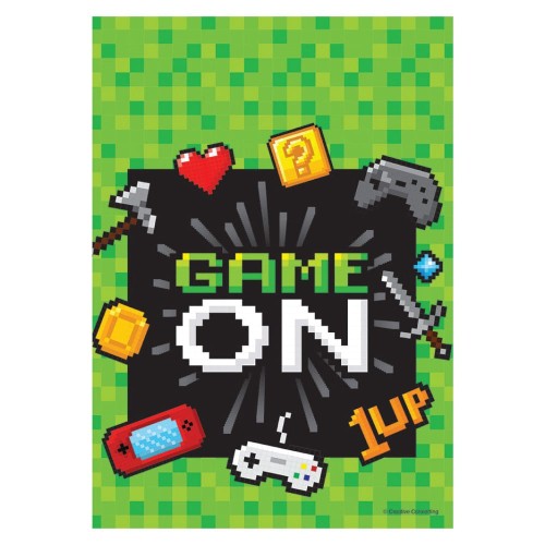 Gaming Party Loot Bags (8 Pack)