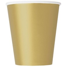 Gold Party Cups (14 Pack)