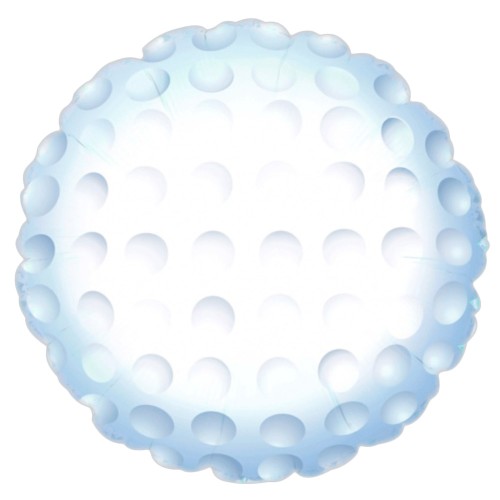 Golf Ball 17" Single Foil Balloon