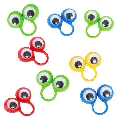 Googley Eye Rings (x8)