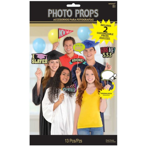 Graduation Photo Props (13 Pack)