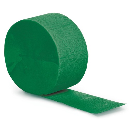 Emerald Green Crepe Streamer (81ft)