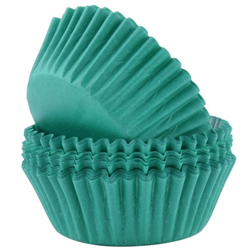 Green Cupcake Cases (60 Pack)