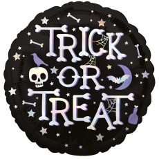 Halloween Trick Or Treat 18" Foil Balloon