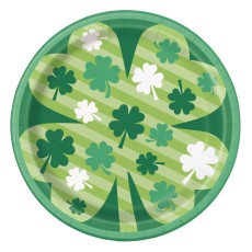 Happy St Patrick's Day 7" Plates (8 Pack)