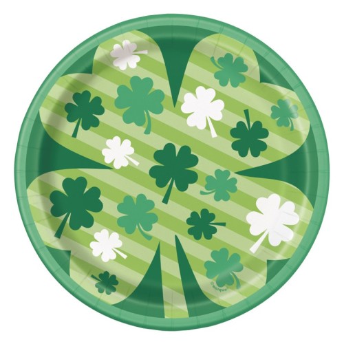 Happy St Patrick's Day 7" Plates (8 Pack)