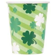 Happy St Patrick's Day Party Cups (8 Pack)