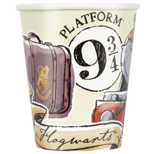 Harry Potter Party Cups NEW (8 Pack)