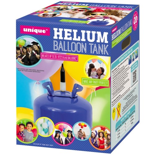 Helium Balloon Tank (20 Balloons)