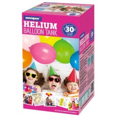 Helium Balloon Tank (30 Balloons)
