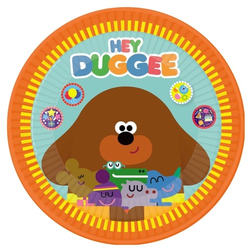 Hey Duggee 23cm Paper Plates (8 Pack)