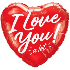 I Love You A Lot 18" Foil Balloon
