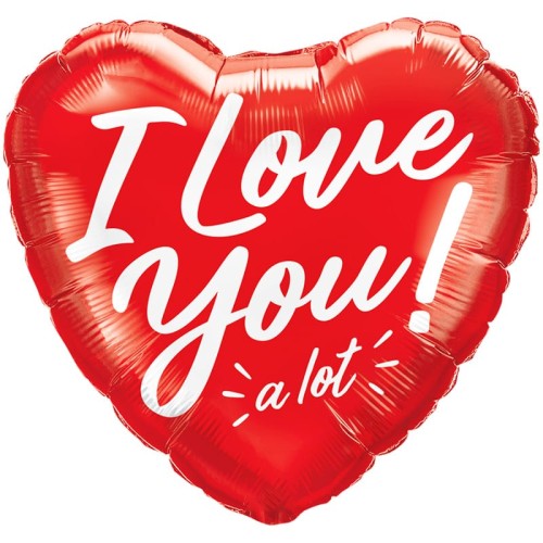 I Love You A Lot 18" Foil Balloon