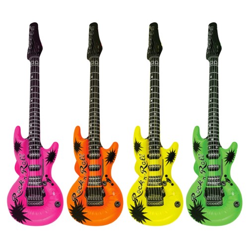 Inflatable Neon Electric Guitar (106cm)