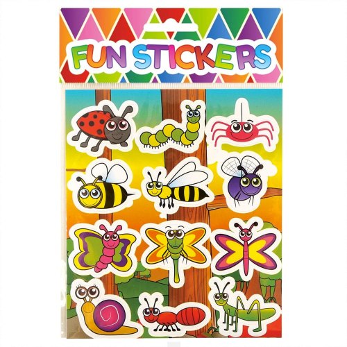 Insect Stickers Sheets (x8 Packs)