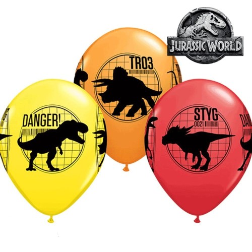 Jurassic World Fallen Kingdom Latex Balloons (6 Pack)