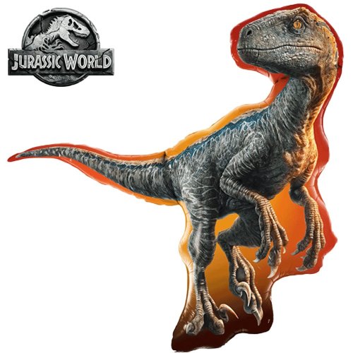 Jurassic World Raptor 38" Foil Balloon