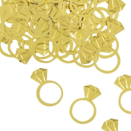 Large Gold Diamond Confetti