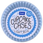 Light Blue Cupcake Cases (60 Pack)