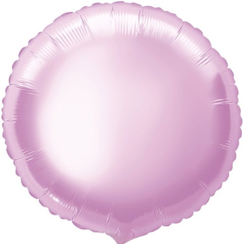 Pastel Pink 18" Round Foil Balloon