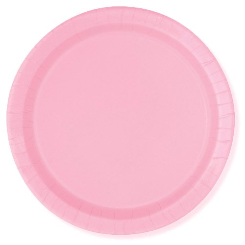 Classic Pink 9" Plates (24 Pack)