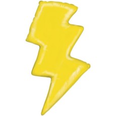 Lightning Bolt 36" Foil Balloon