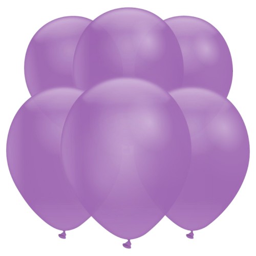 Lilac Lavender Latex Balloons (10 Pack)