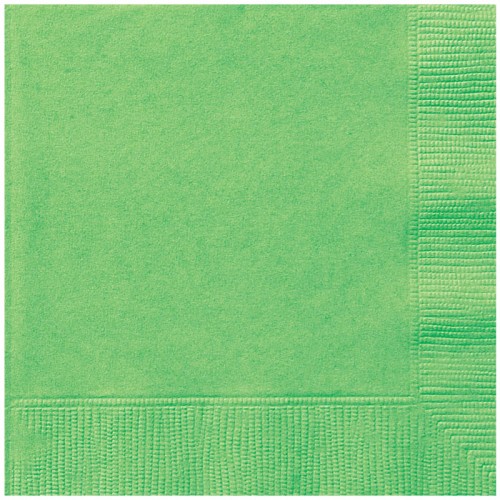 Lime Green Napkins (20 Pack)